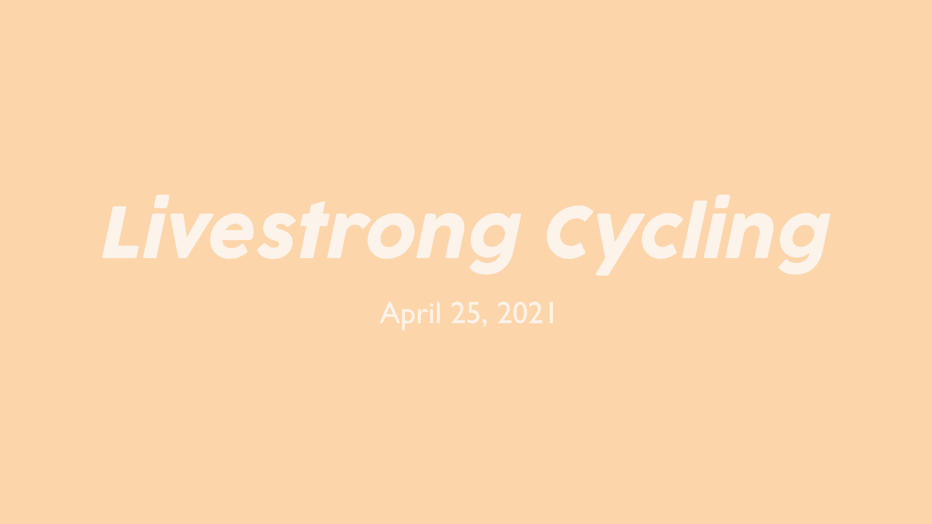 Livestrong Cycling Logo
